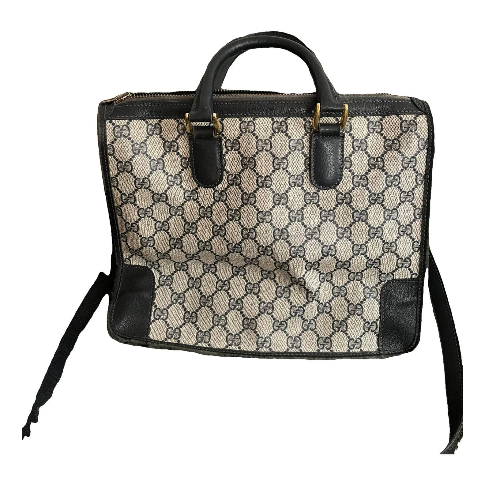 Boston leather handbag