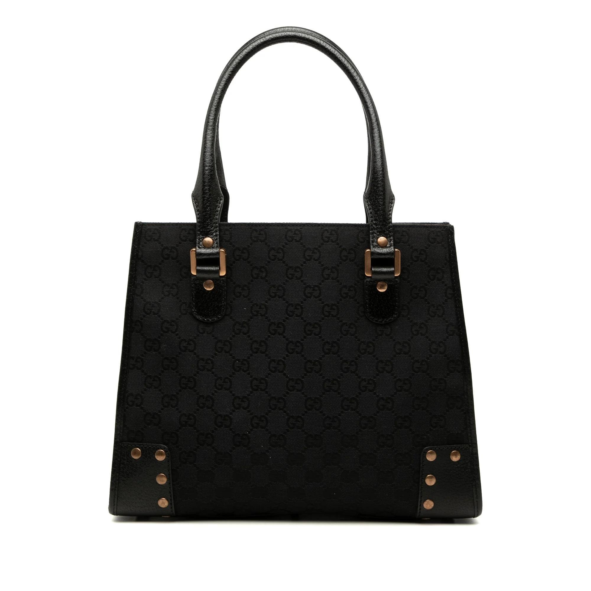 Leather tote