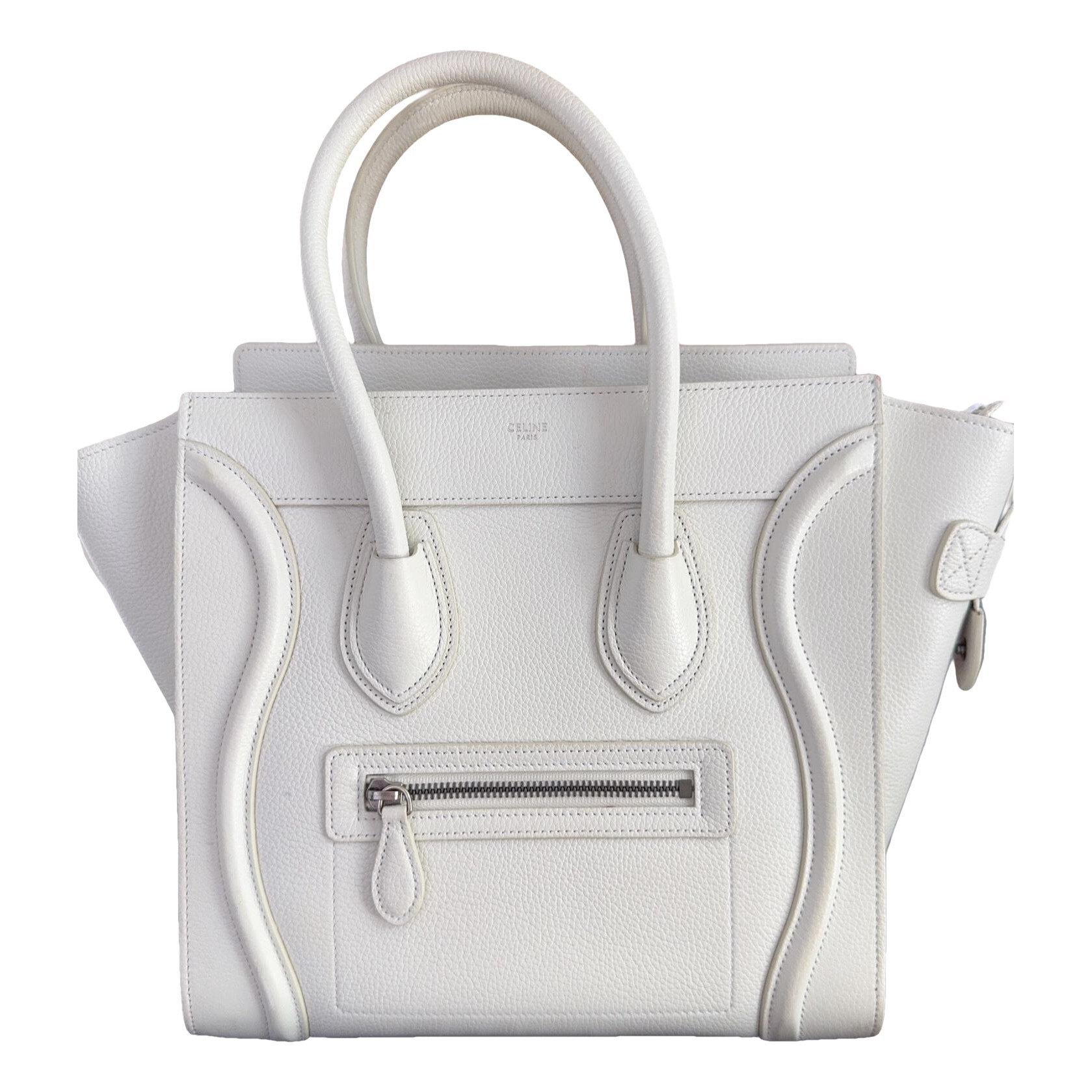 Luggage leather handbag