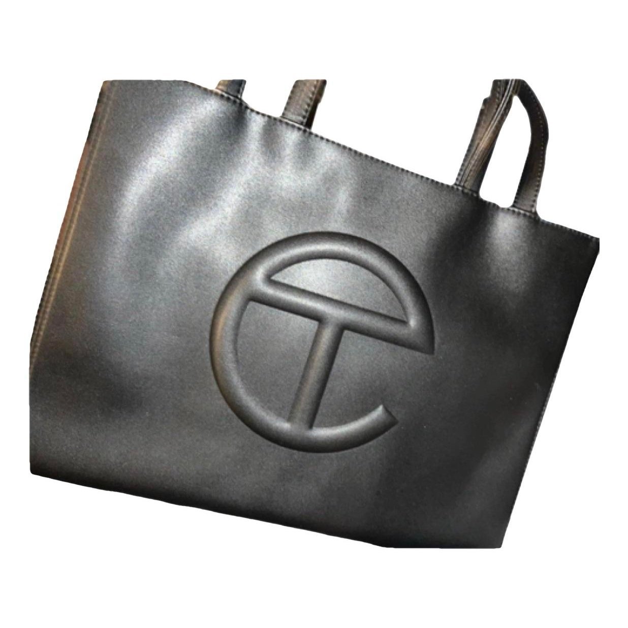 Telfar Medium Shopping Bag leather handbag