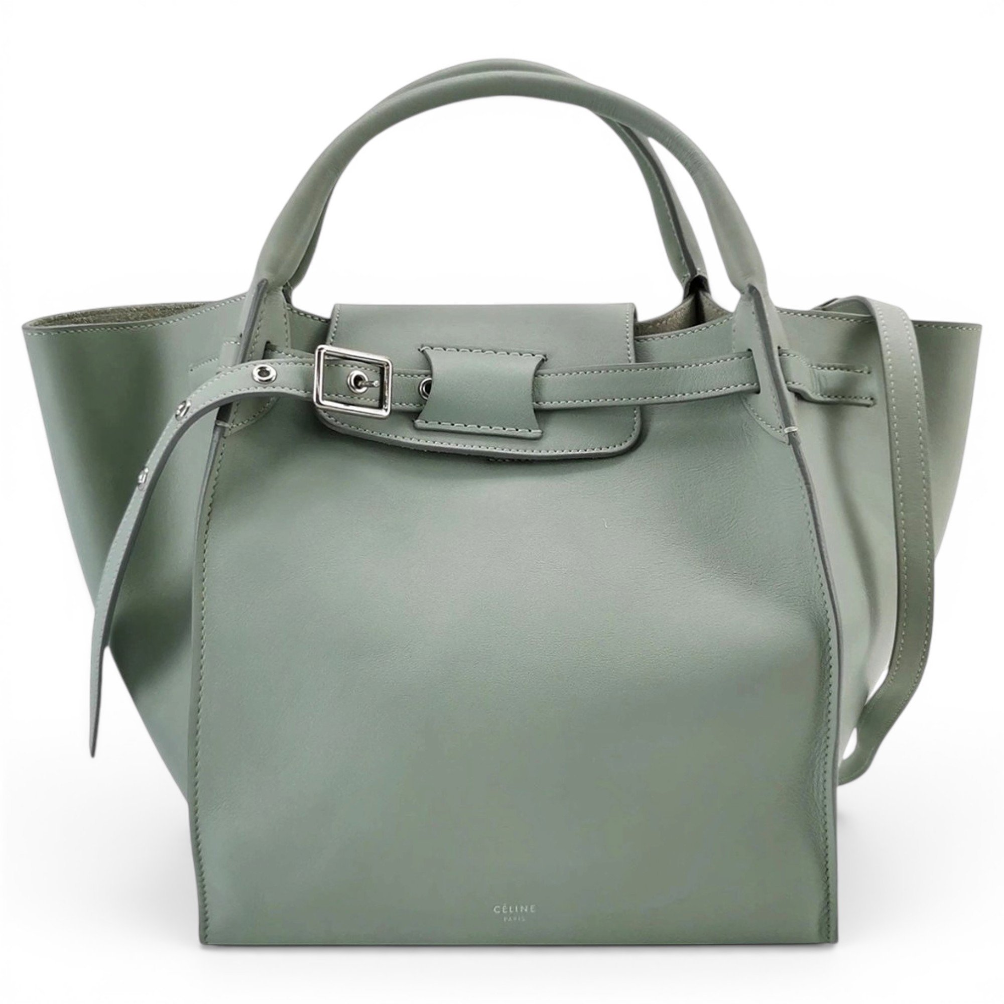 Big Bag leather handbag