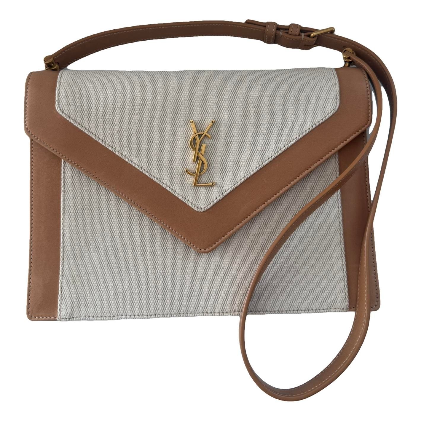 Envelope leather crossbody bag