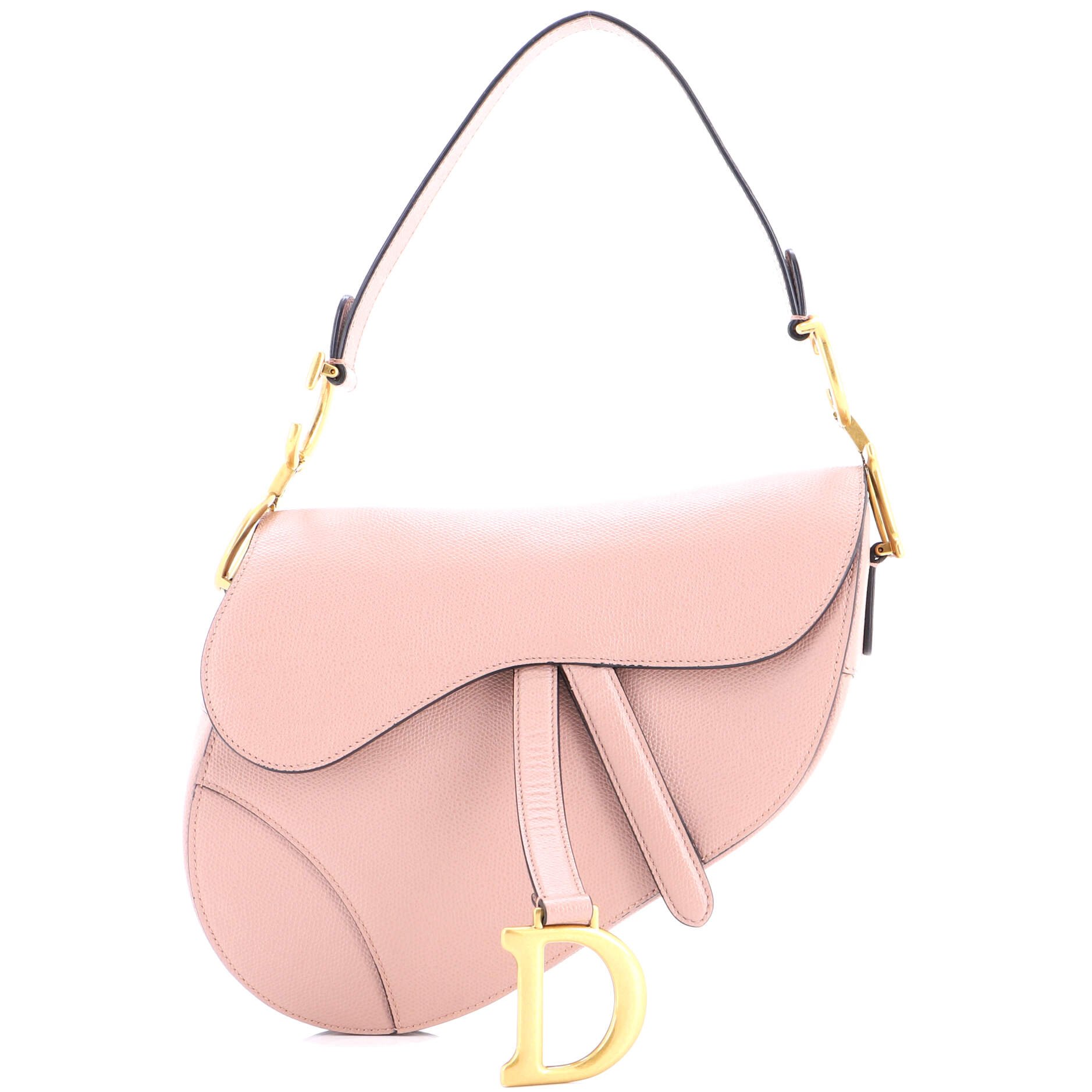 Dior Saddle Handbag Leather Medium