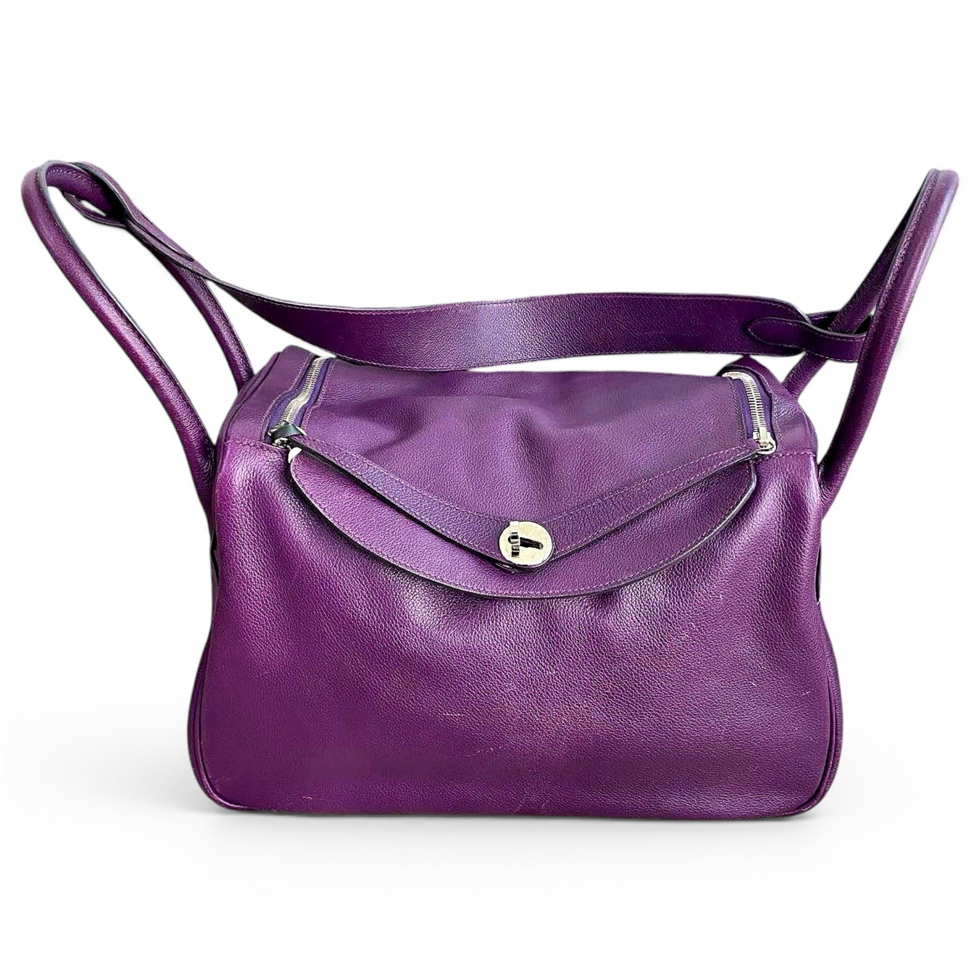 Lindy leather handbag