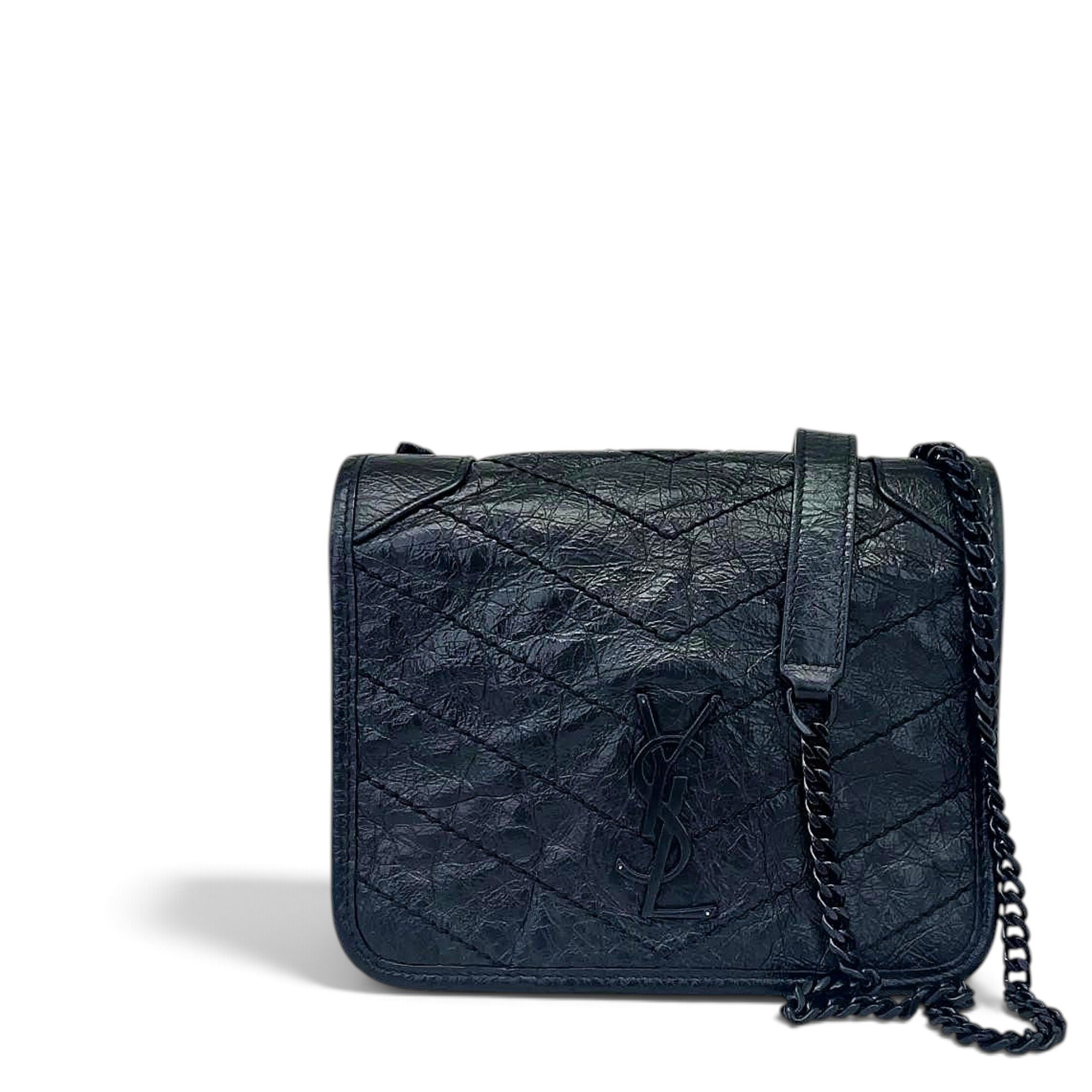 Niki leather crossbody bag