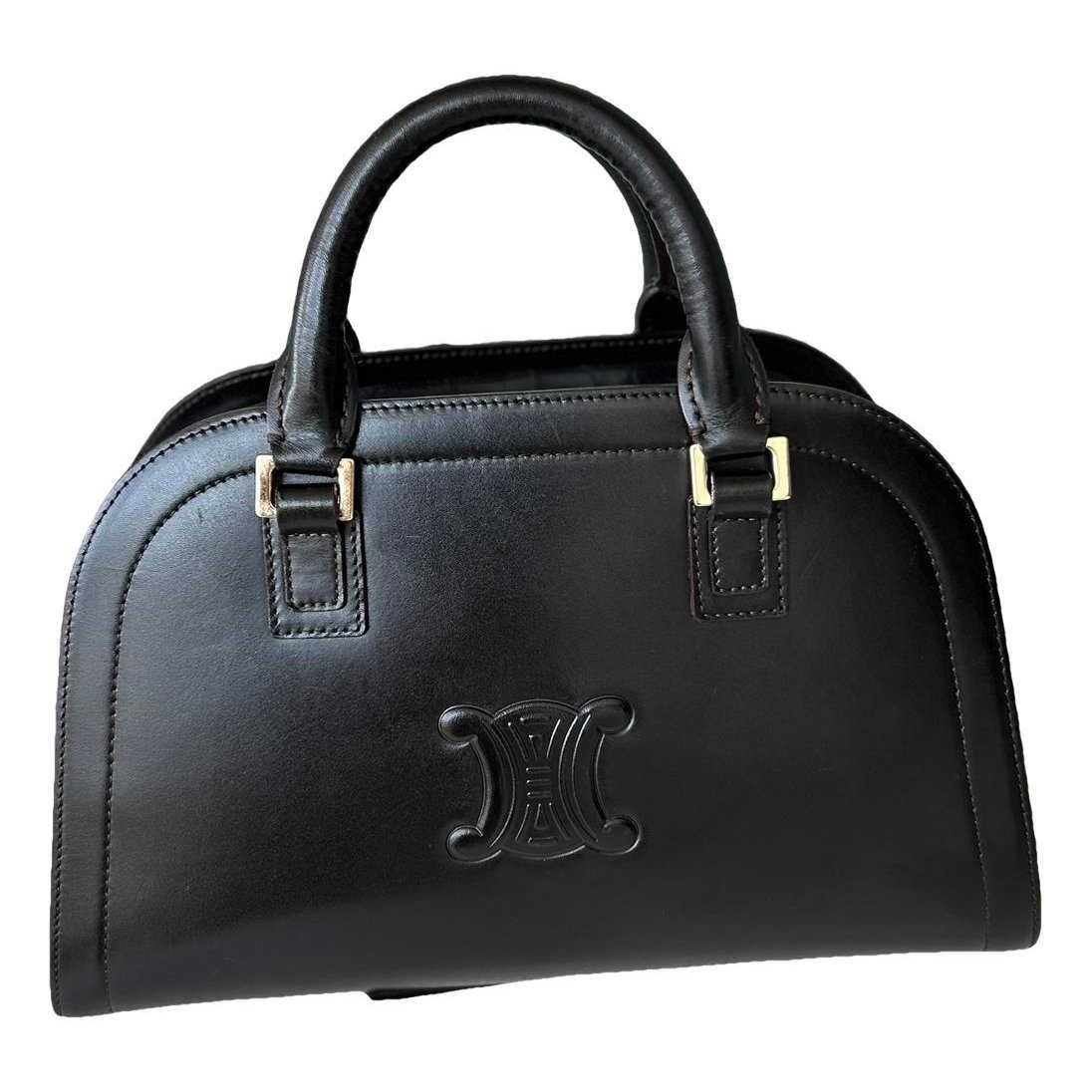 Leather tote