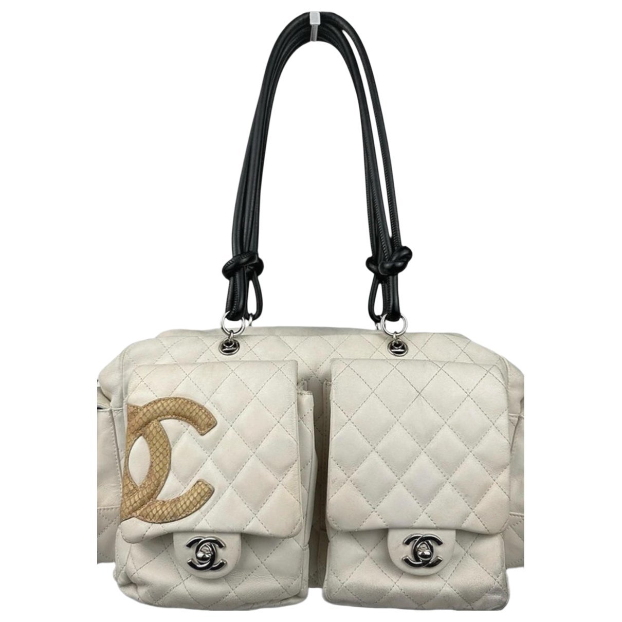 Cambon Reporter leather handbag