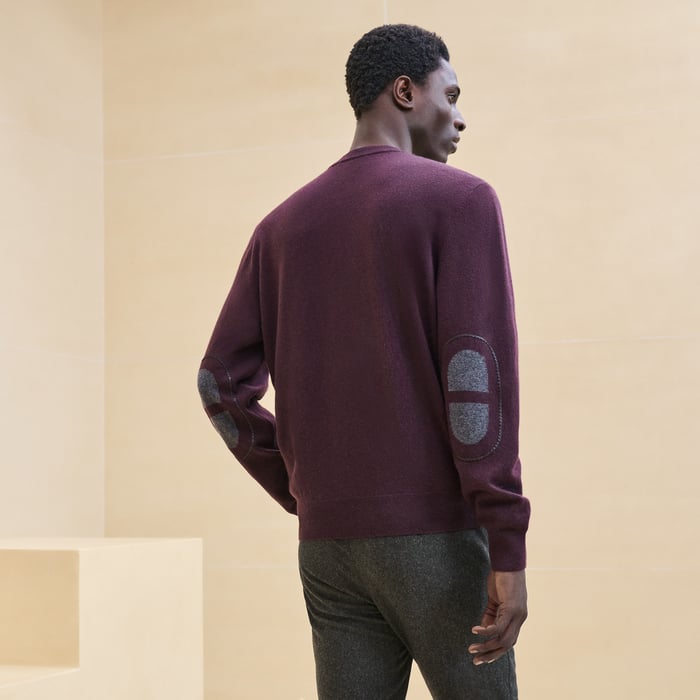 Grenat Cashmere "Maillon Chaine d'Ancre" Crewneck Sweater