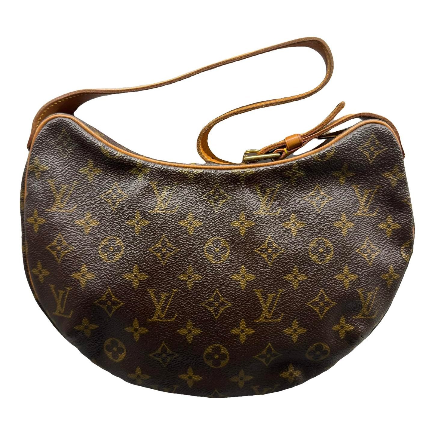 Croissant leather handbag