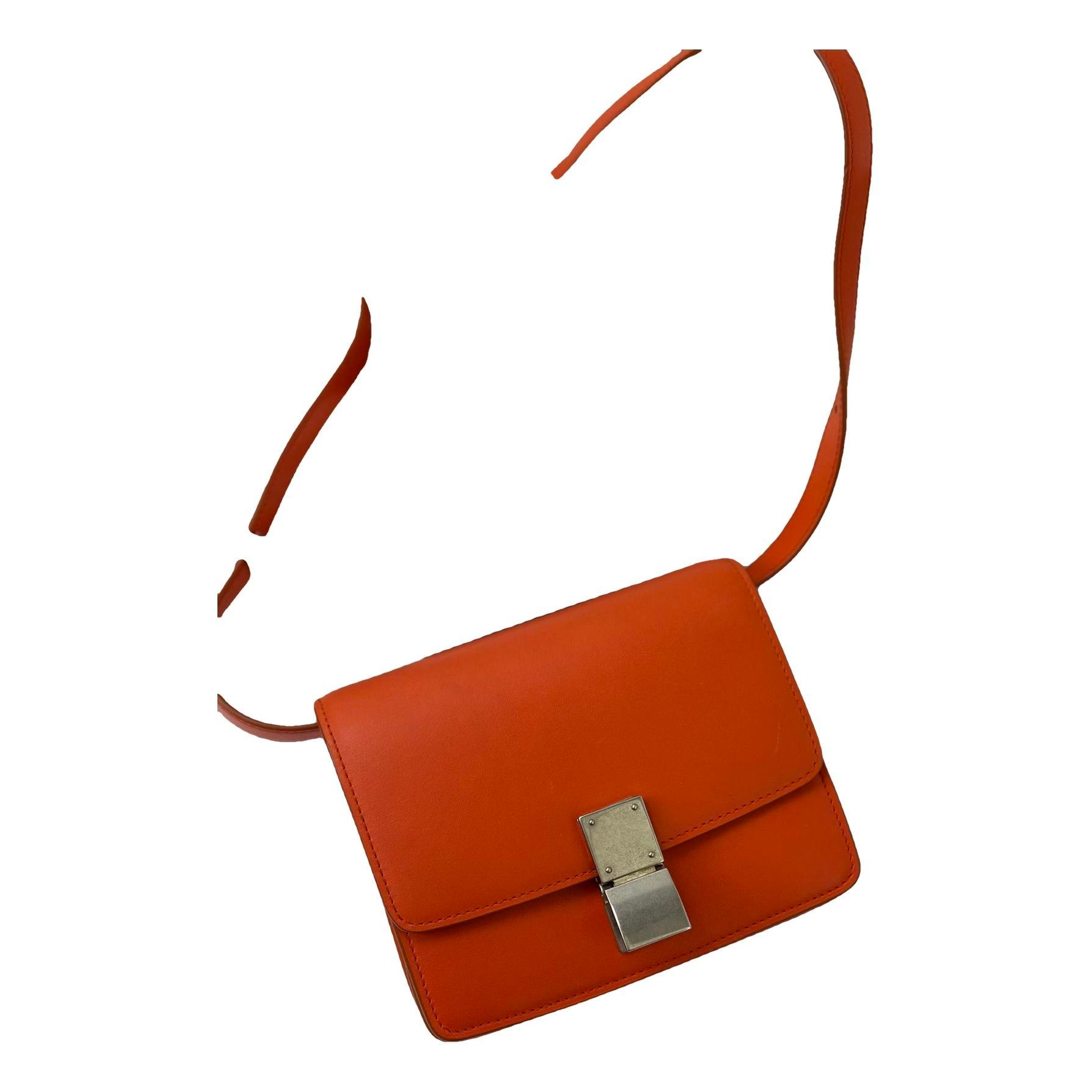 Classic leather crossbody bag