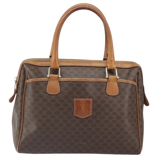 Leather bowling bag