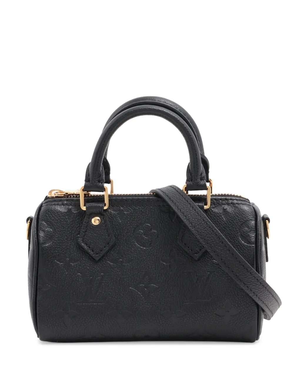 Louis Vuitton 2021-2026 Monogram Empreinte Nano Speedy Bandouliere satchel