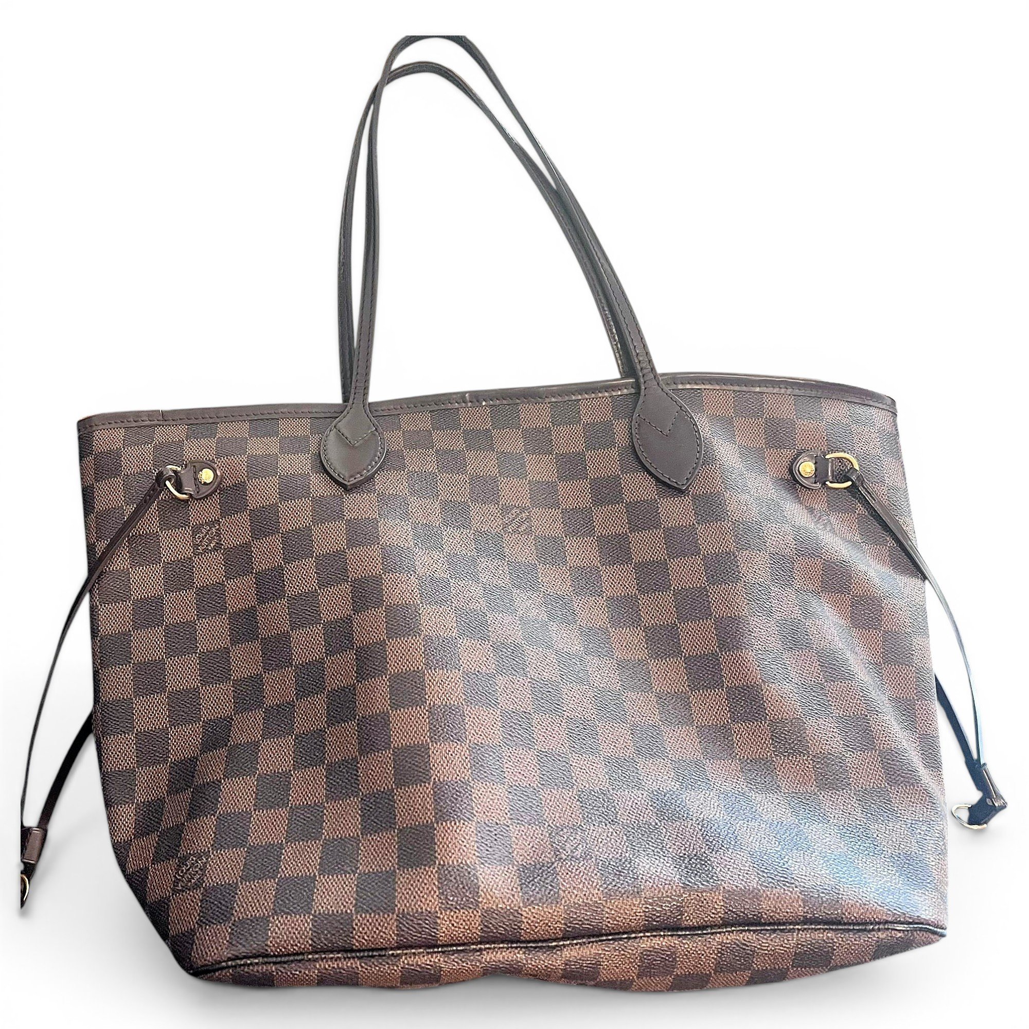 Neverfull leather tote