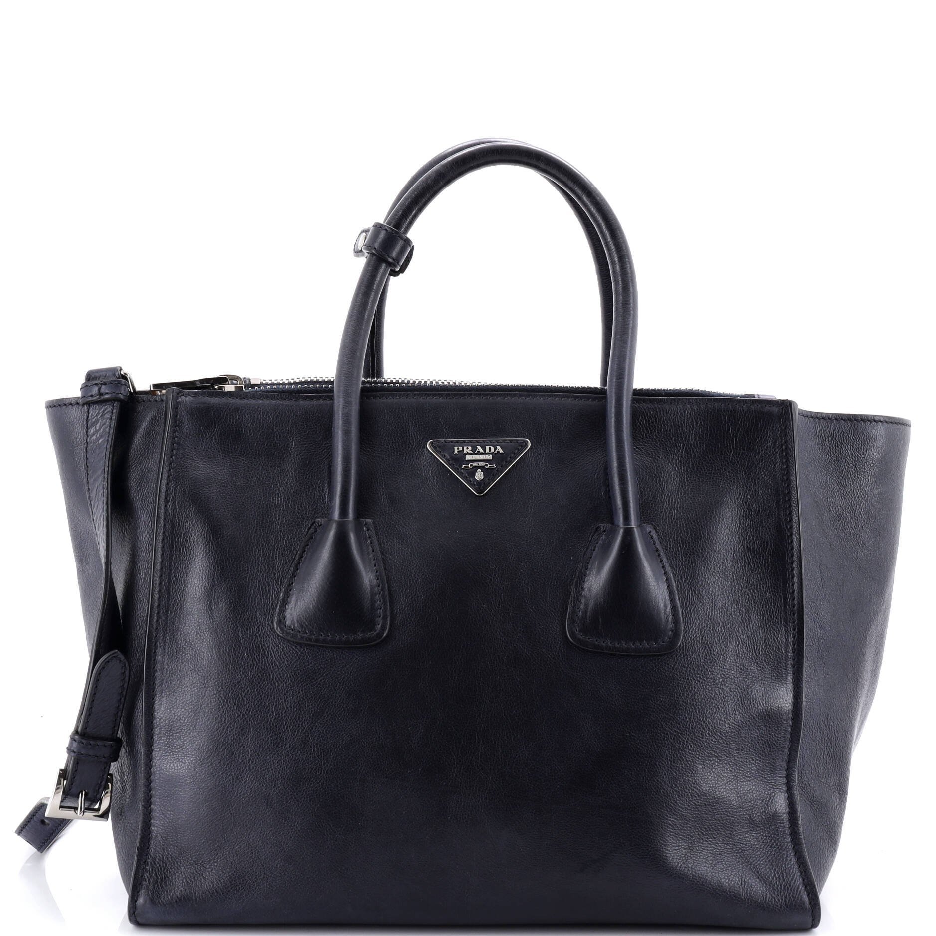 Leather tote