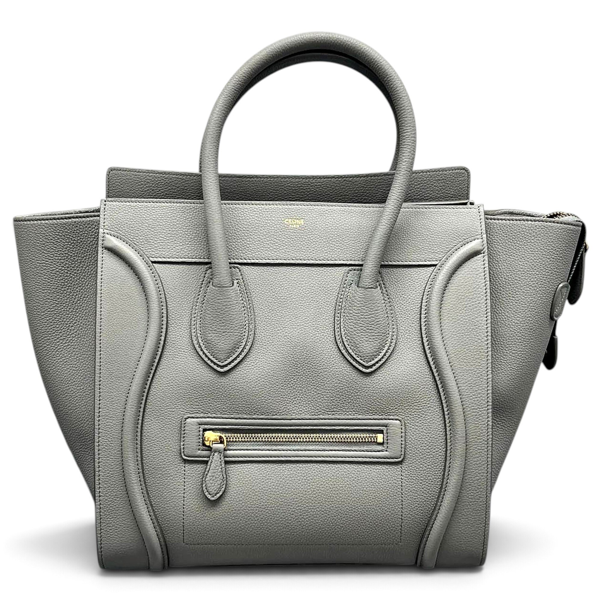 Luggage leather tote