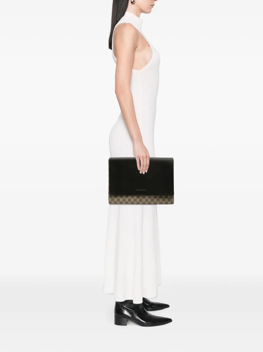 2000-2015 Large GG Supreme clutch bag