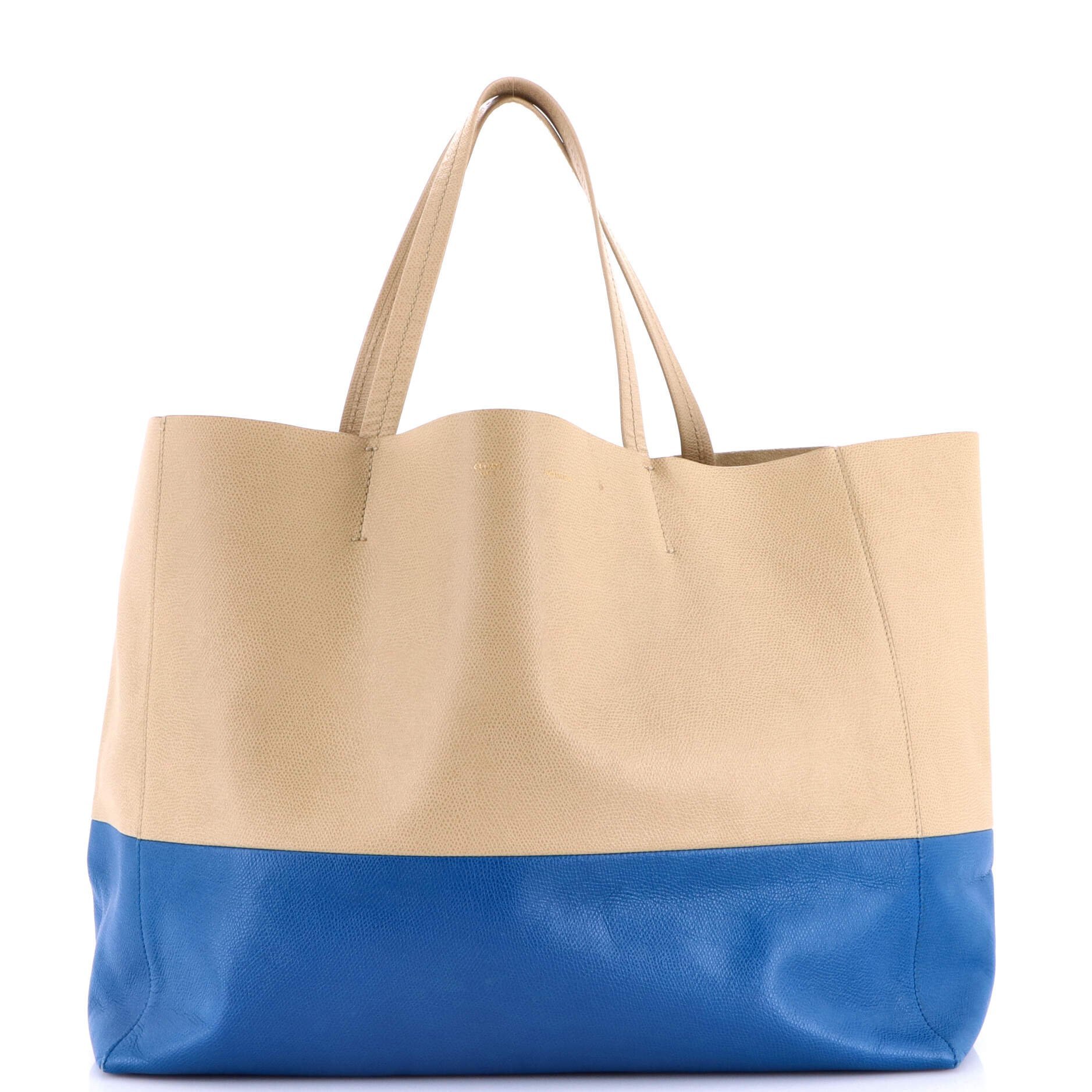 Leather tote