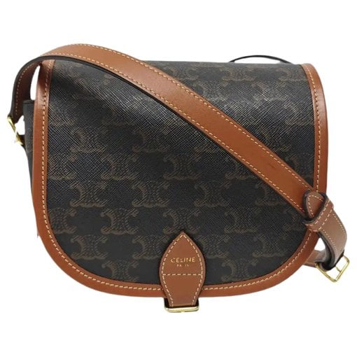 Folco leather crossbody bag