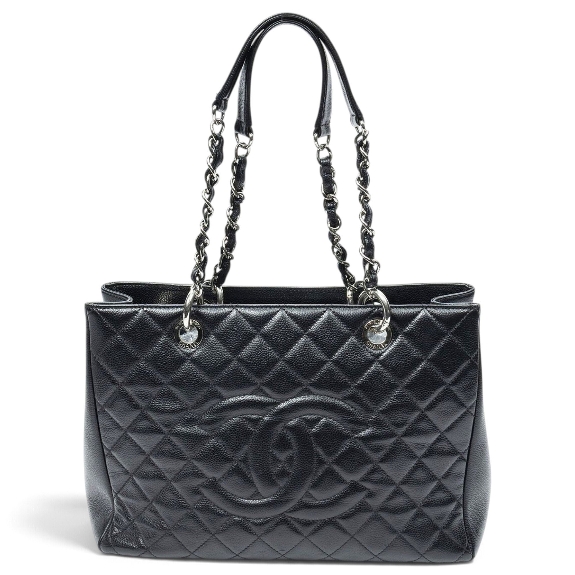 Grand shopping leather tote