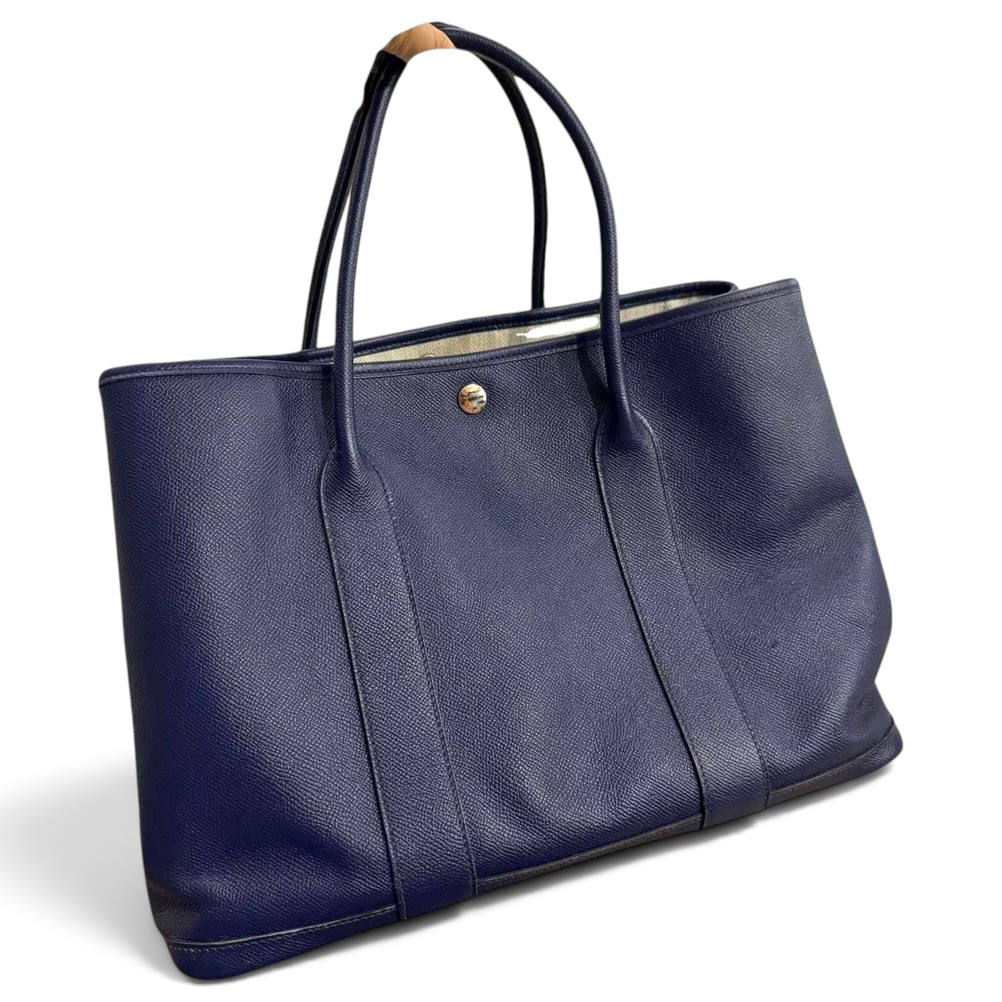 Garden Party leather handbag