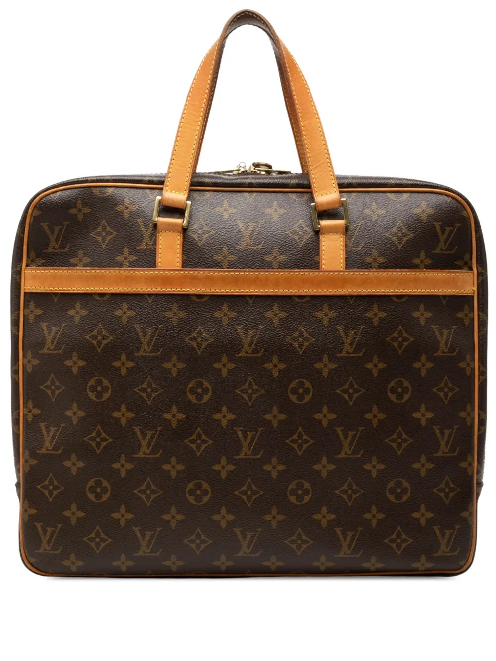 2001 Monogram Porte Documents Pegase business bag