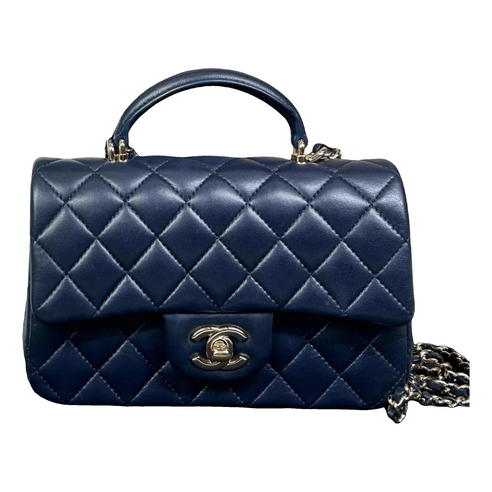 Timeless Classique Top Handle leather handbag