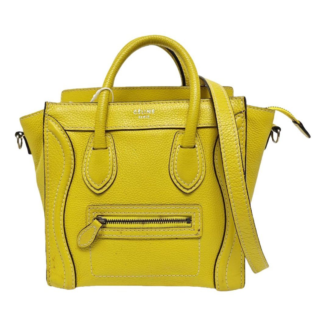 Nano Luggage leather handbag