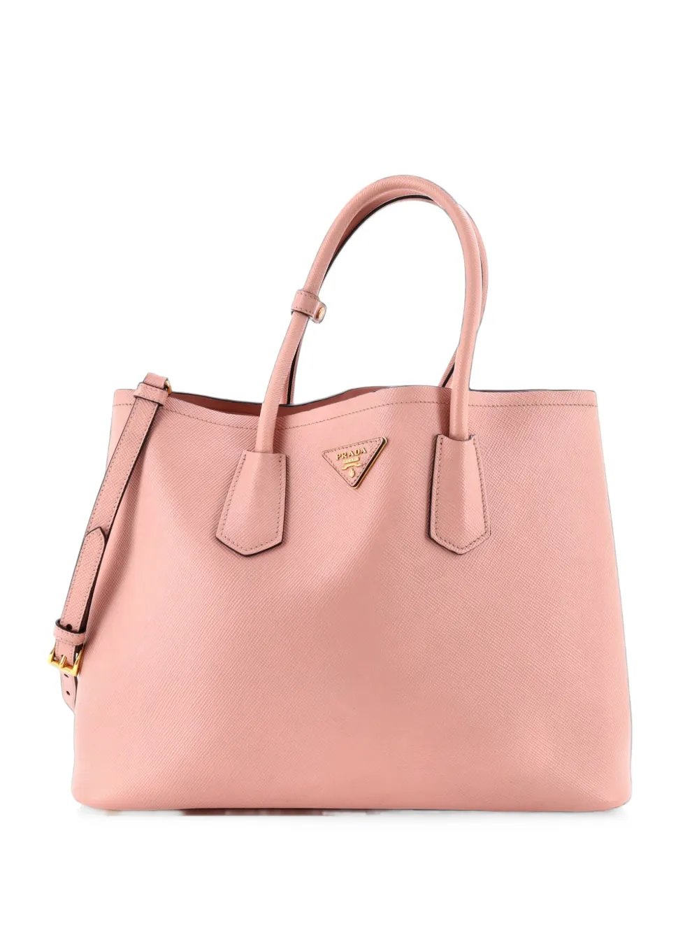 Cuir Double Saffiano Leather Large tote bag