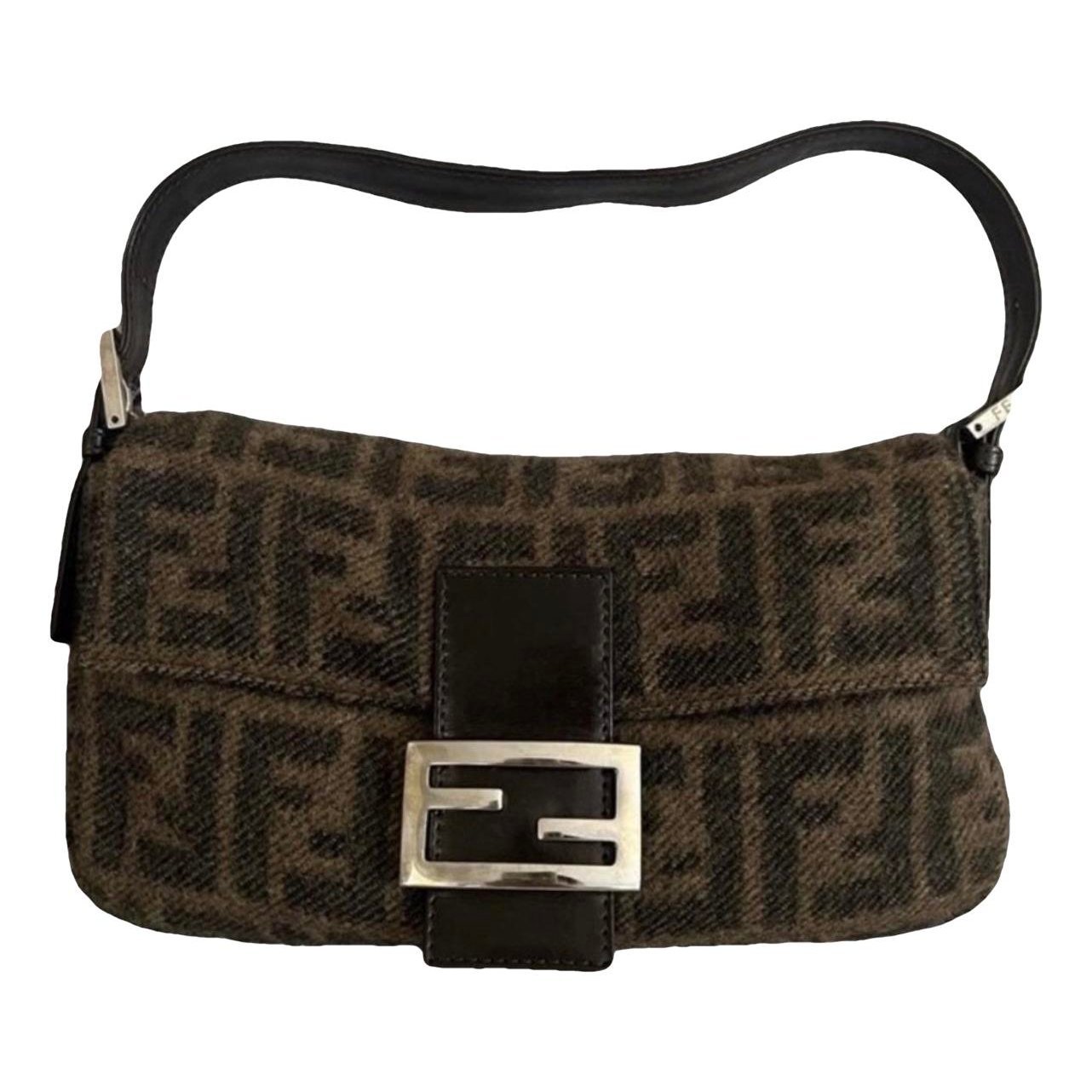 Baguette cashmere handbag