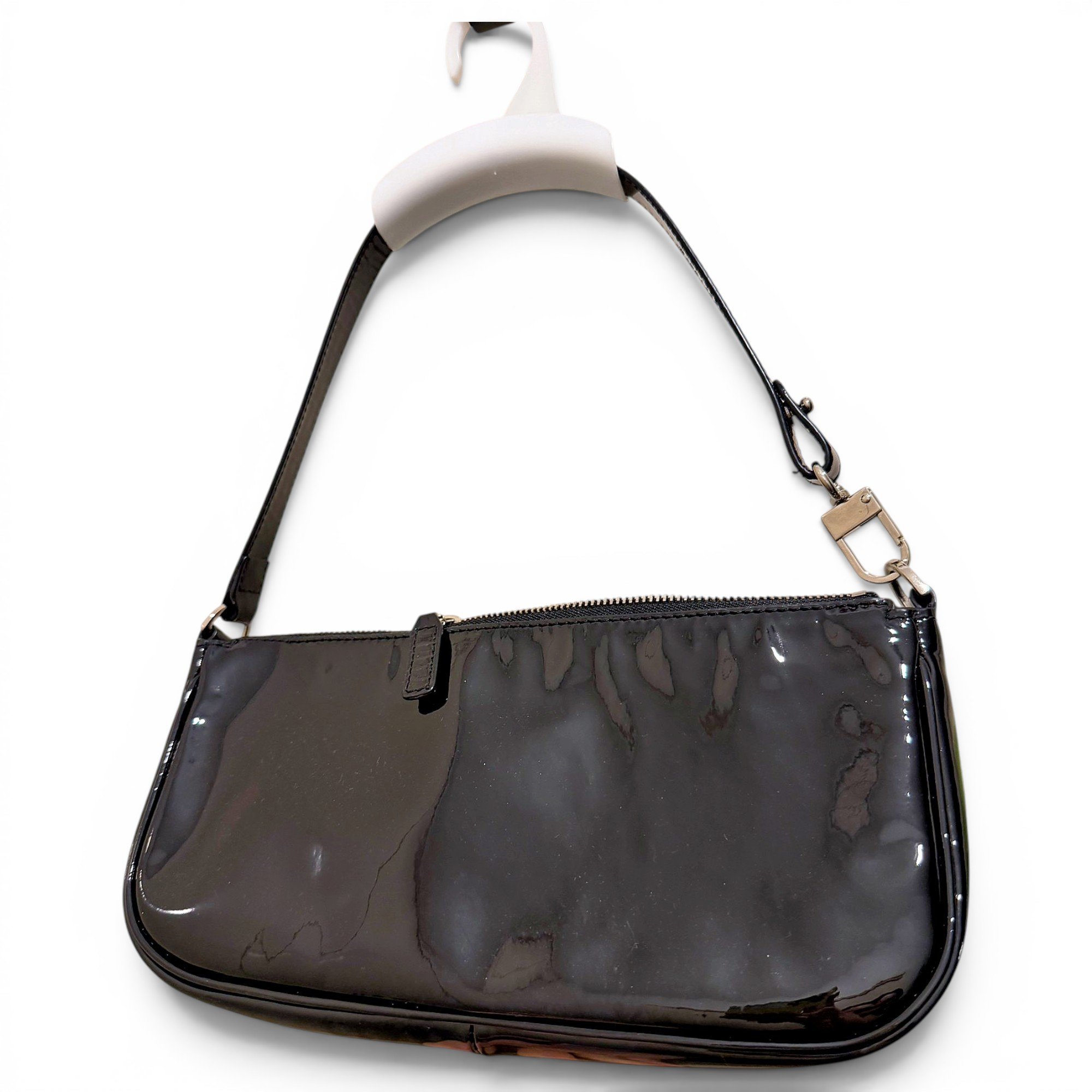 By Far Rachel patent leather handbag