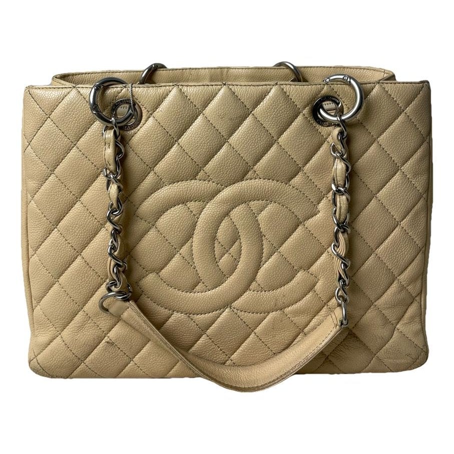 Grand shopping leather tote
