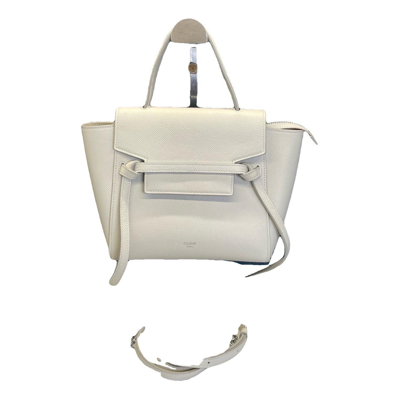Belt leather handbag