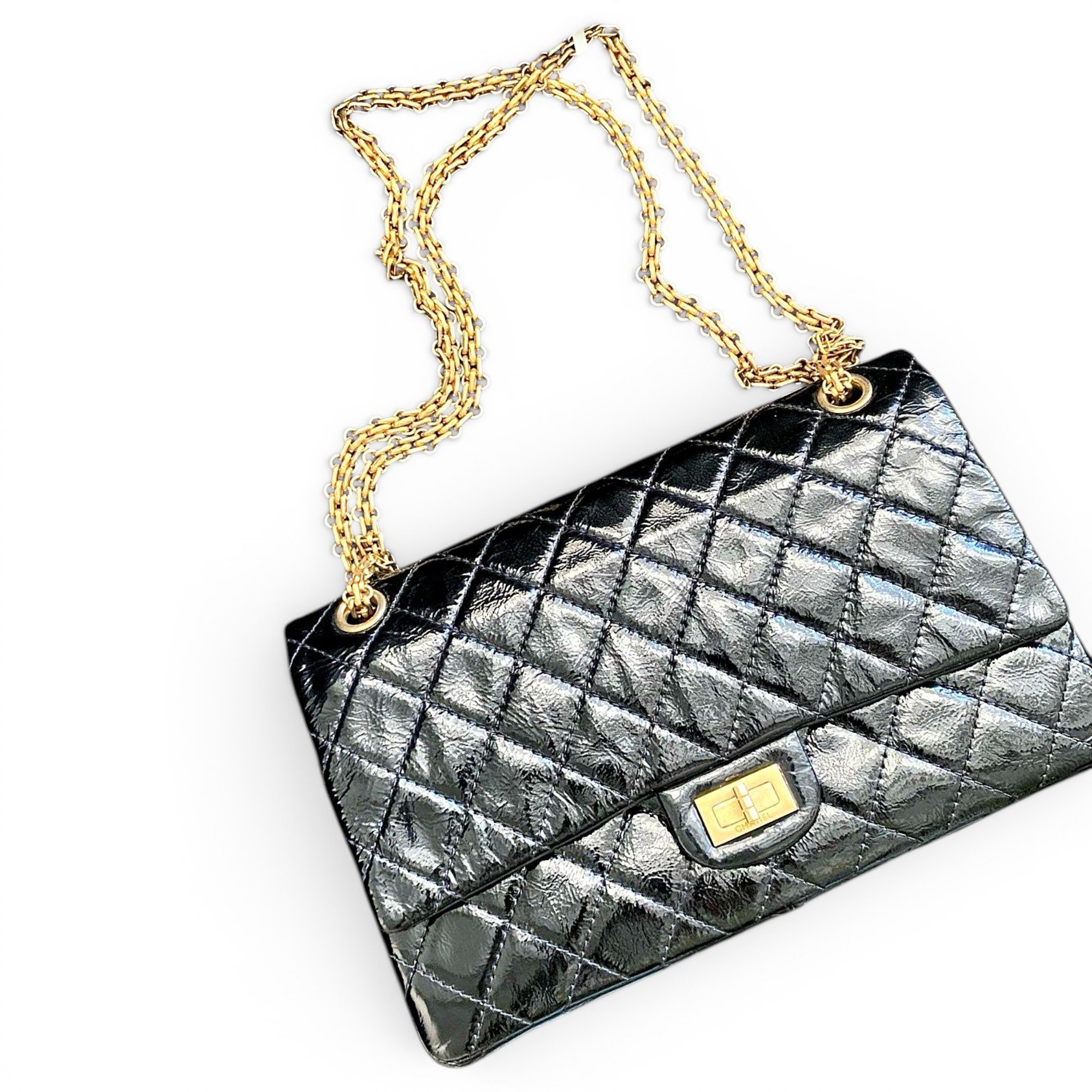 2.55 leather handbag