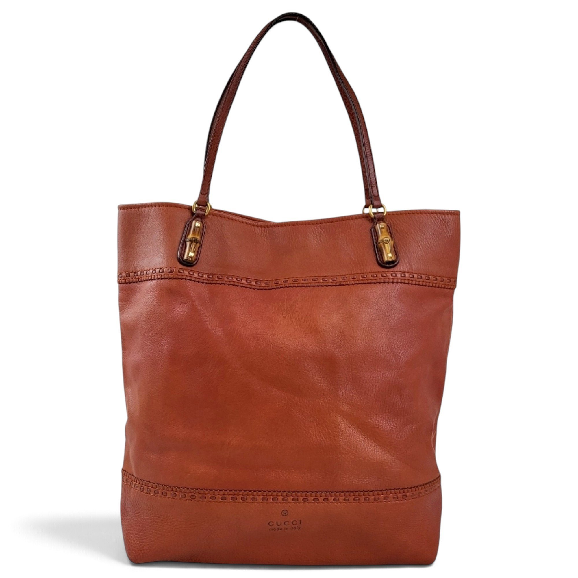 Leather handbag