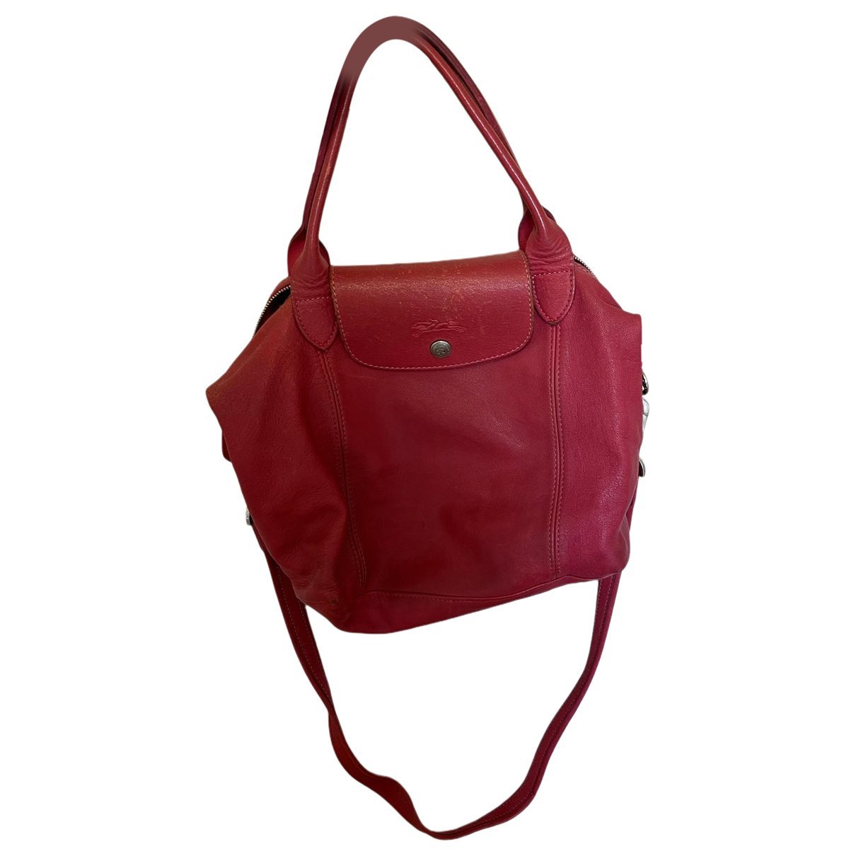 Pliage leather handbag
