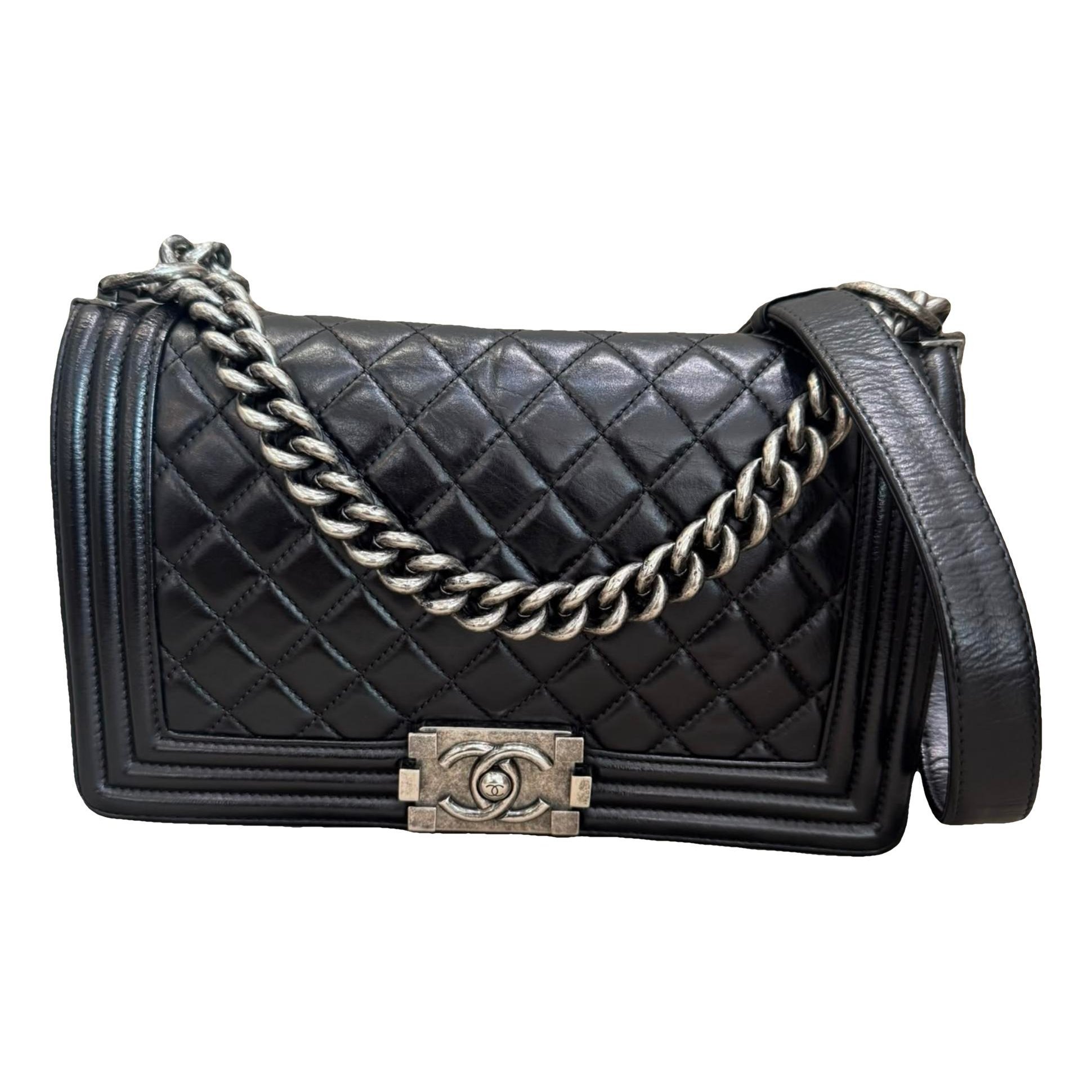 Boy leather handbag