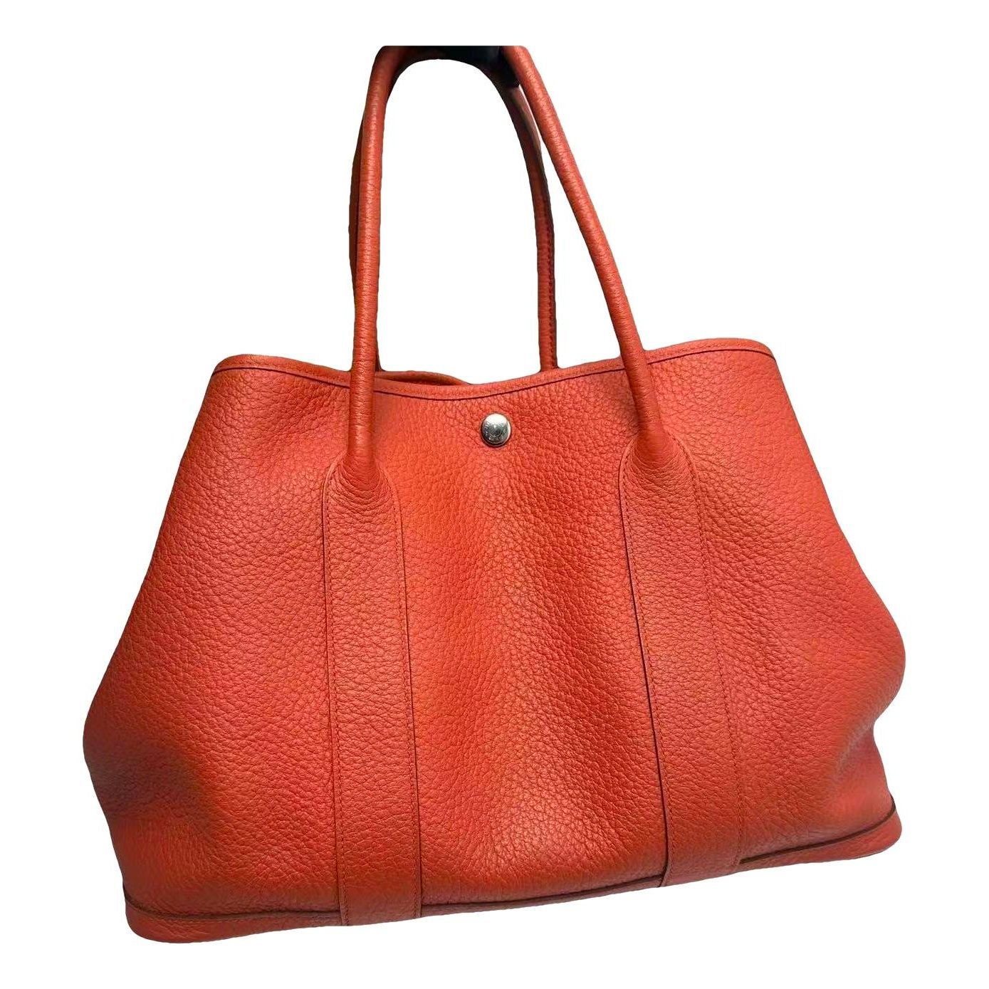 Garden Party leather handbag
