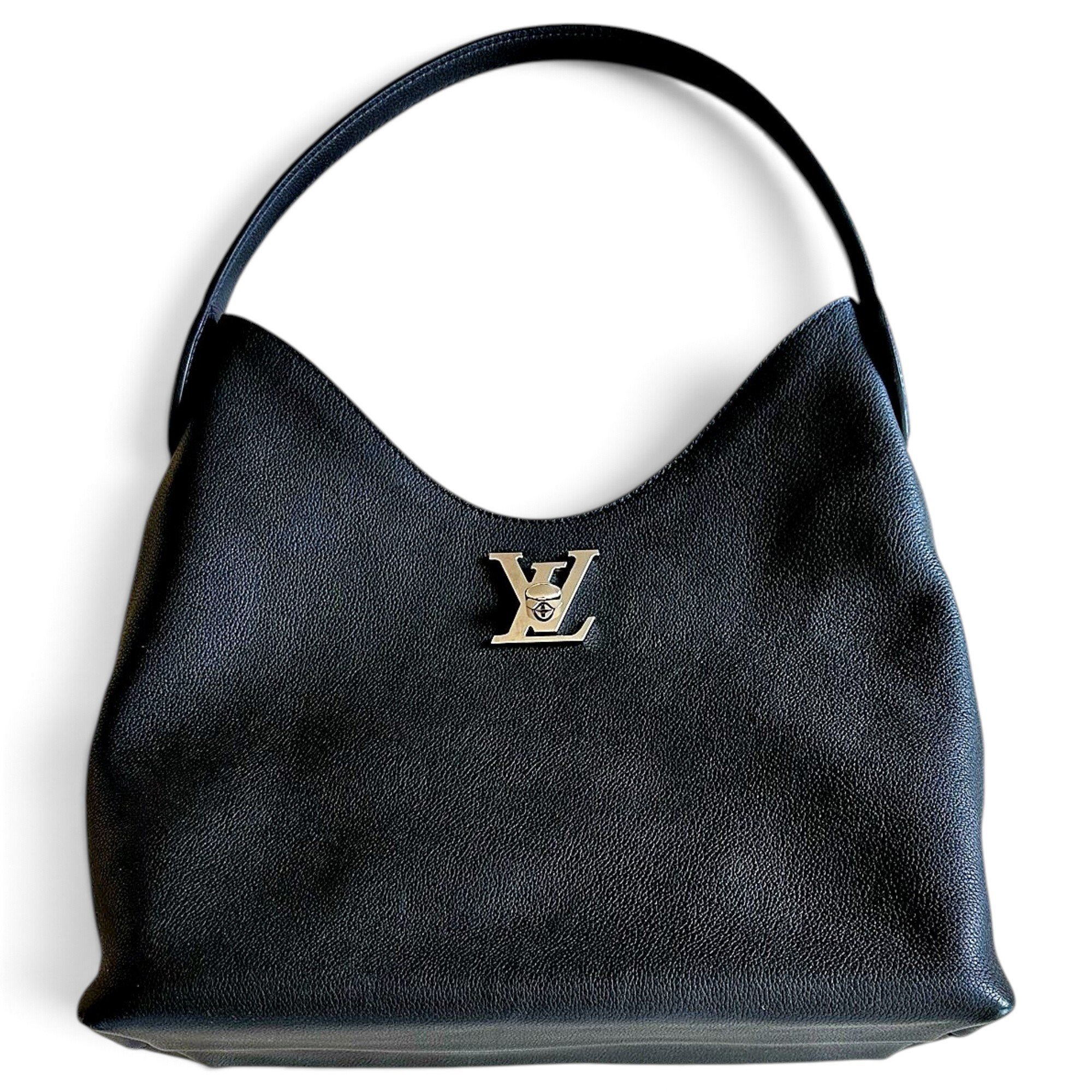 Low Key Hobo leather handbag