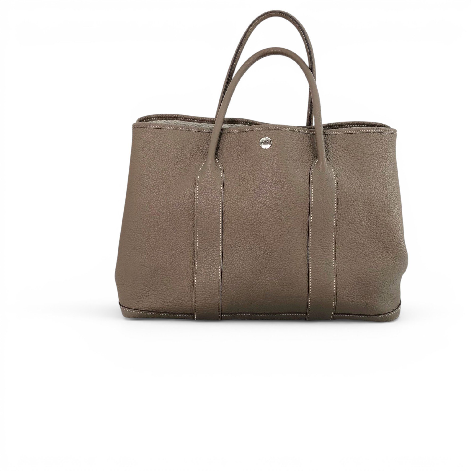 Garden Party leather handbag