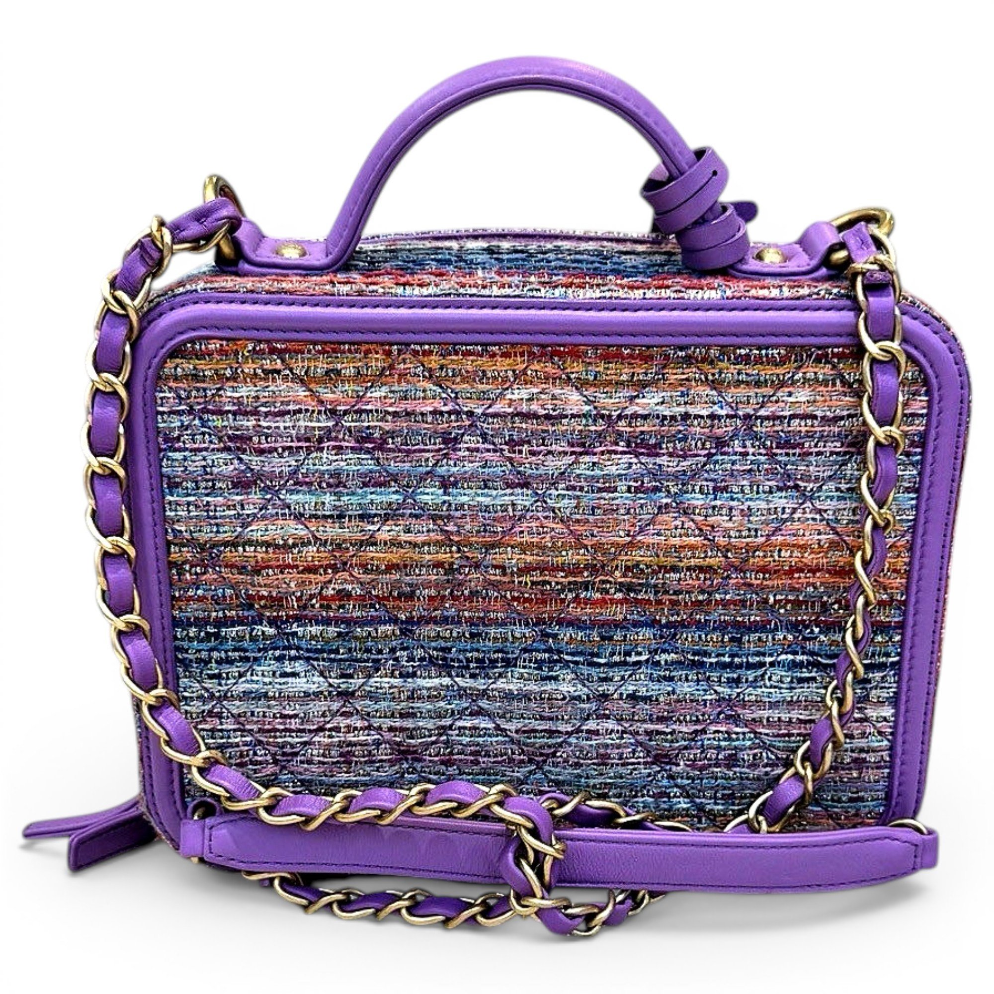 Vanity tweed bag