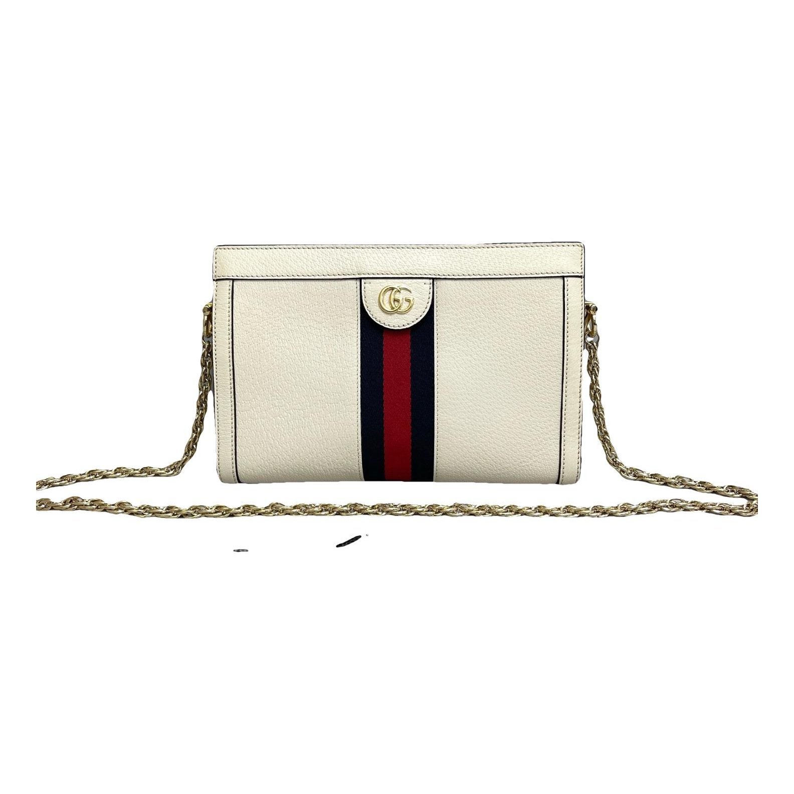 Ophidia Chain leather handbag