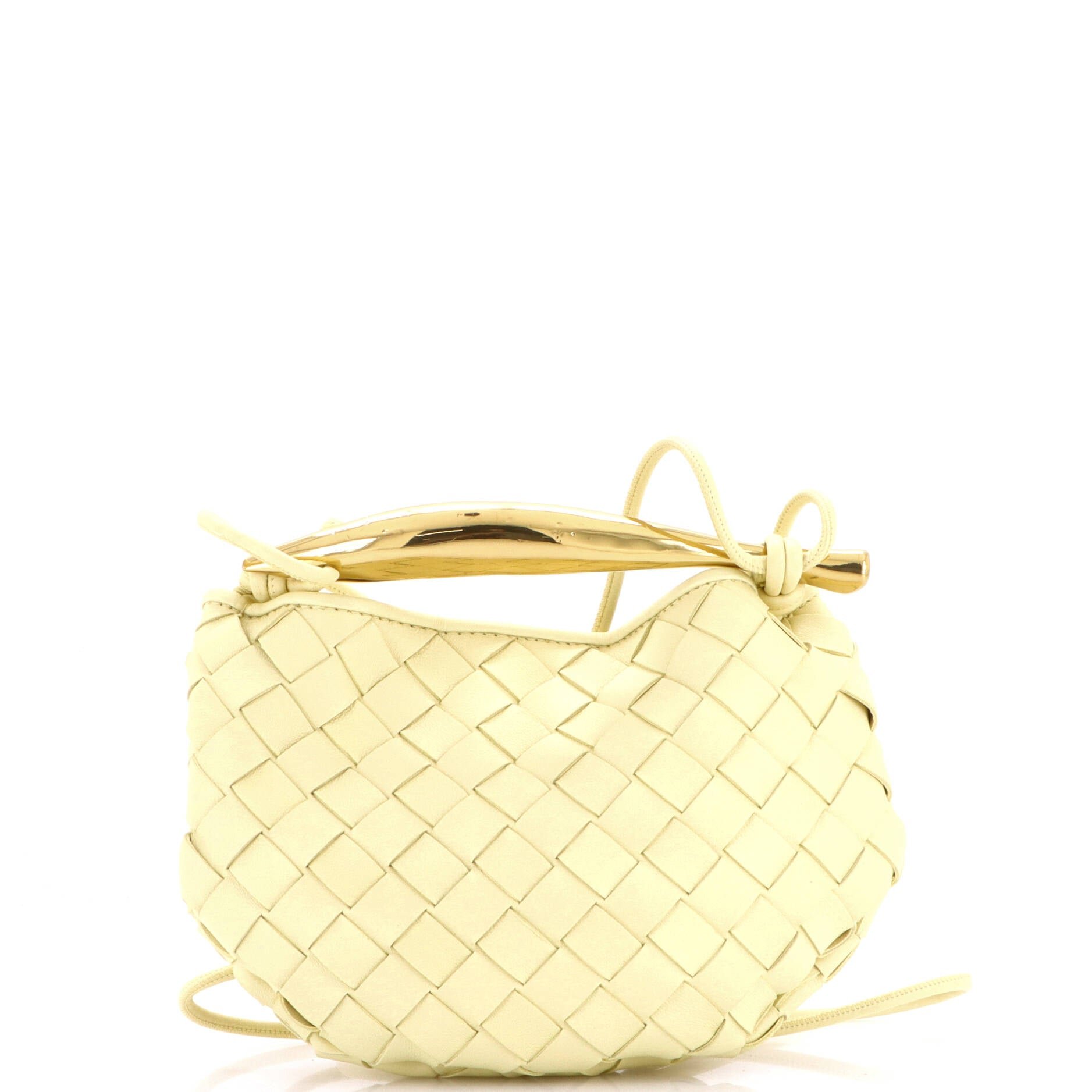 Sardine Top Handle Bag Intrecciato Nappa Mini