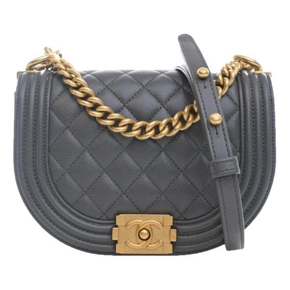 Leather crossbody bag