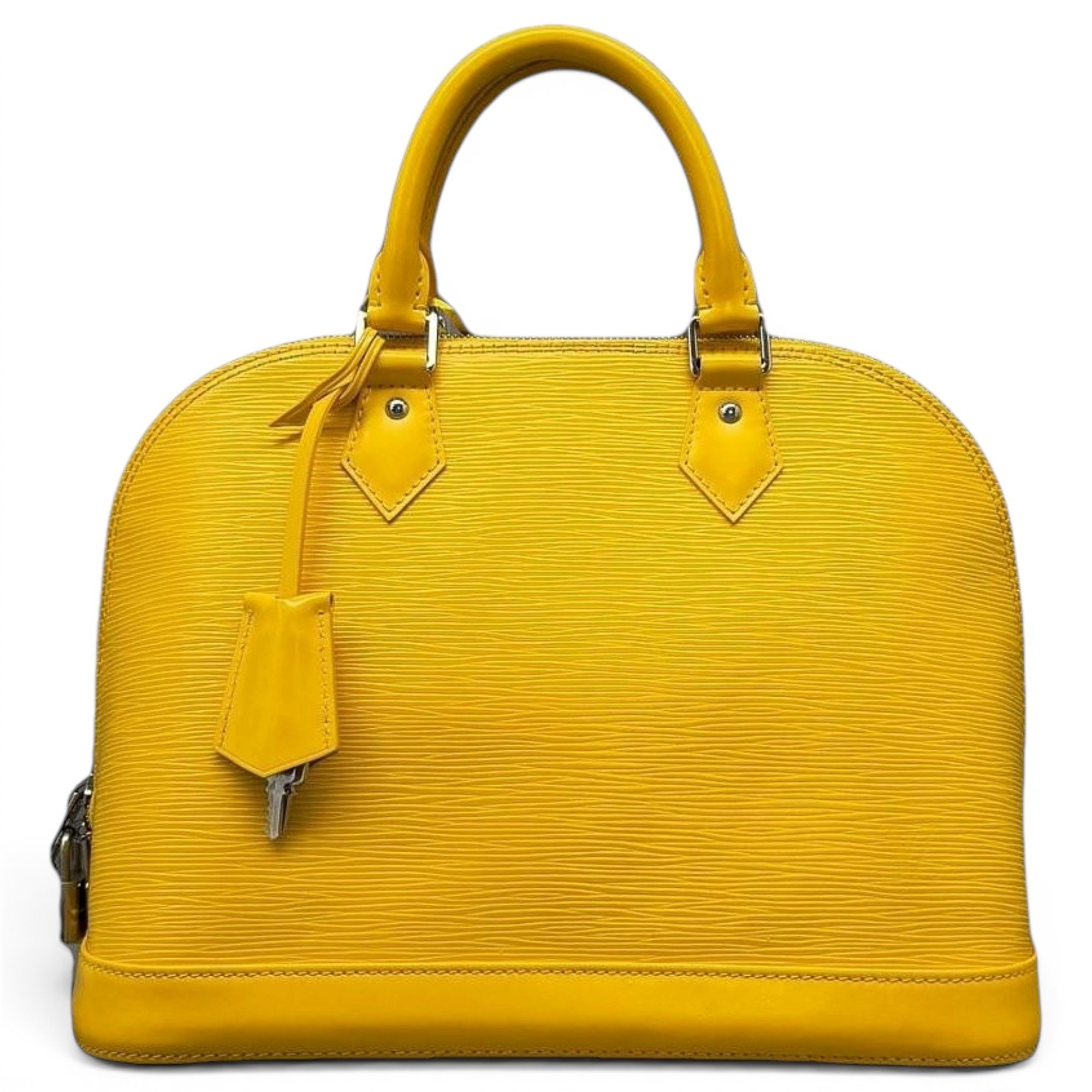 Alma leather handbag