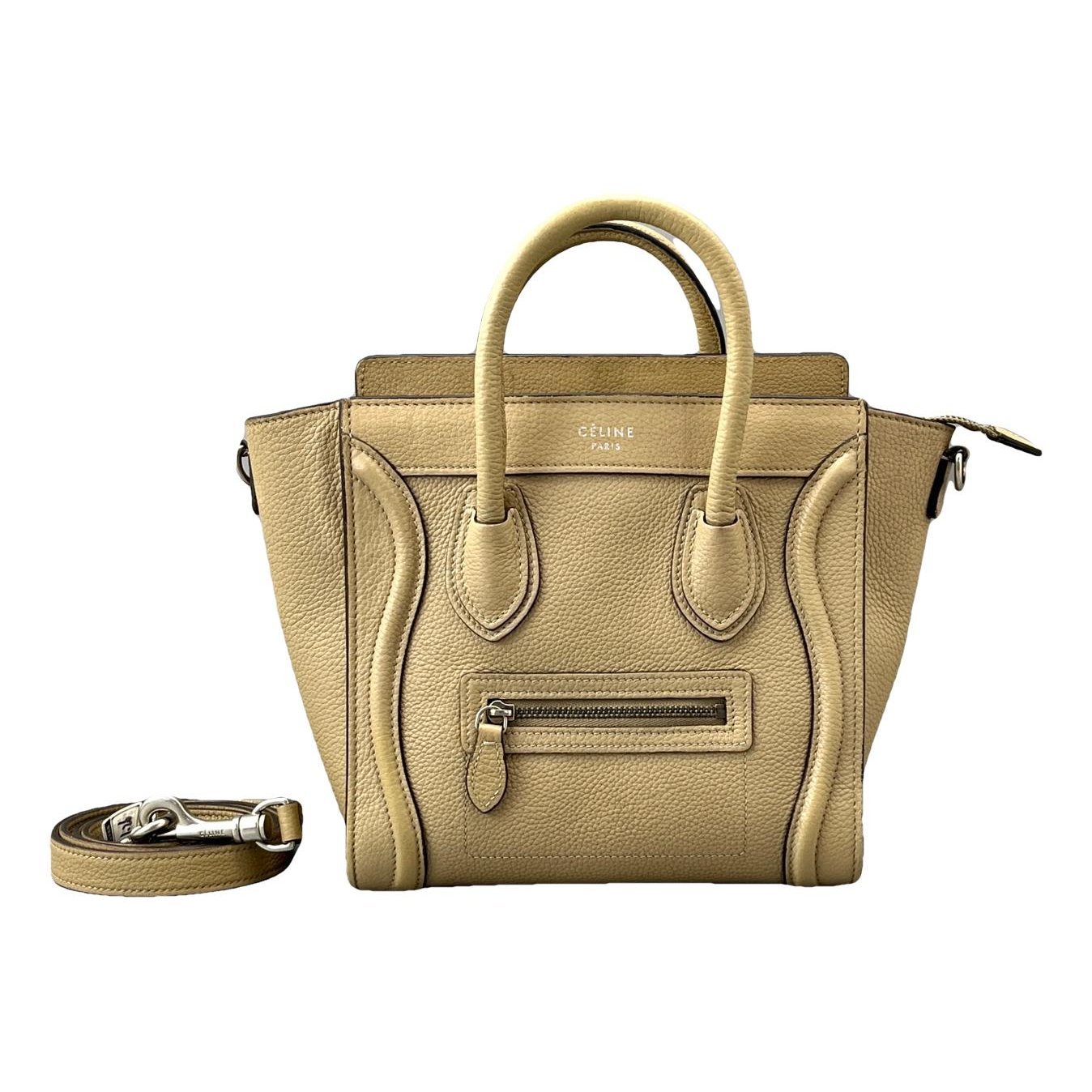 Luggage leather handbag