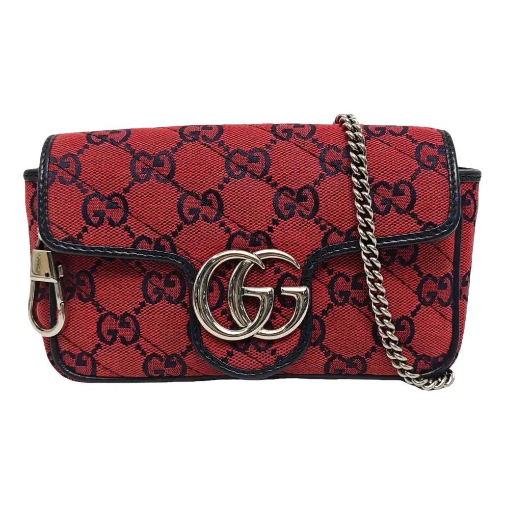 GG Marmont cloth mini bag