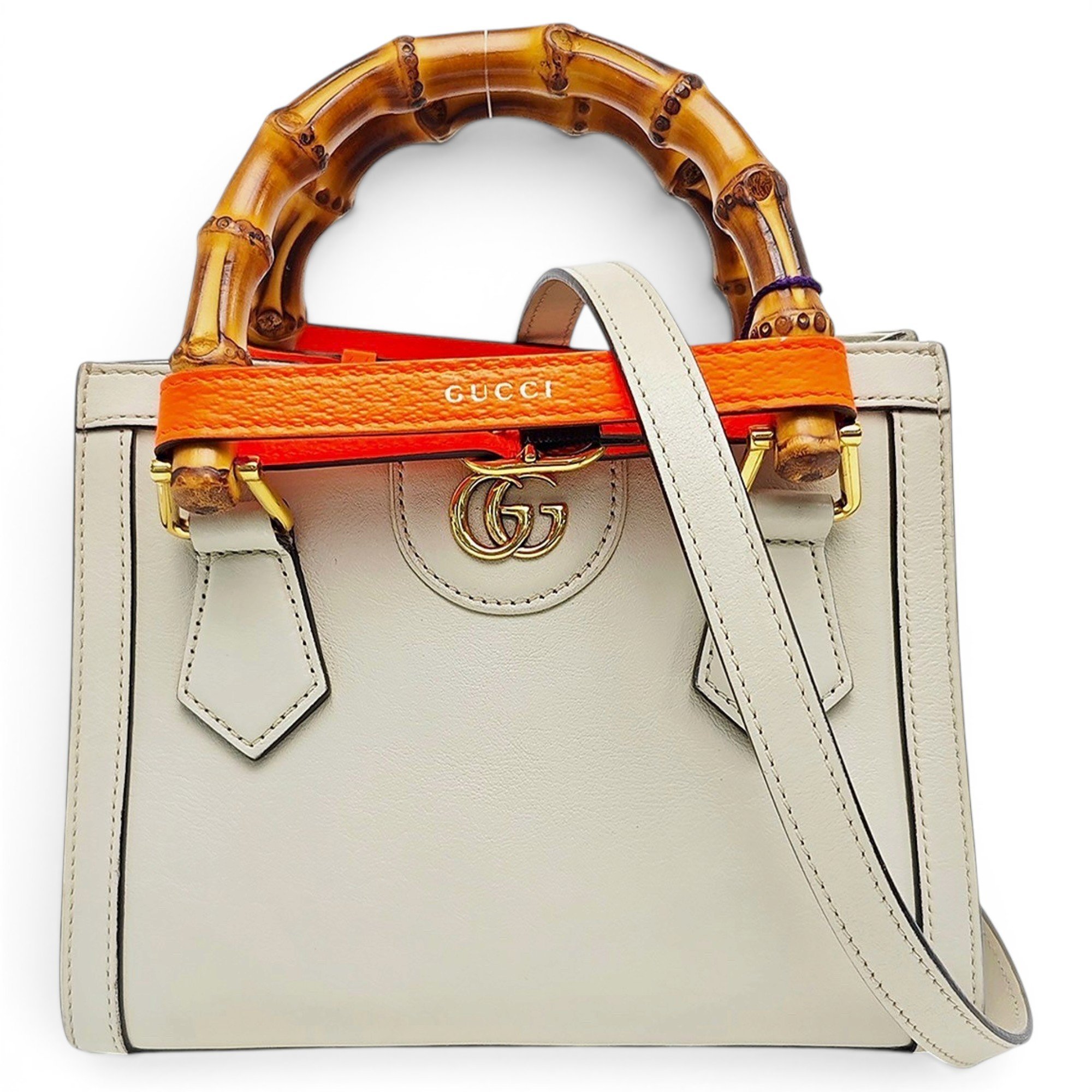 Diana Bamboo leather tote