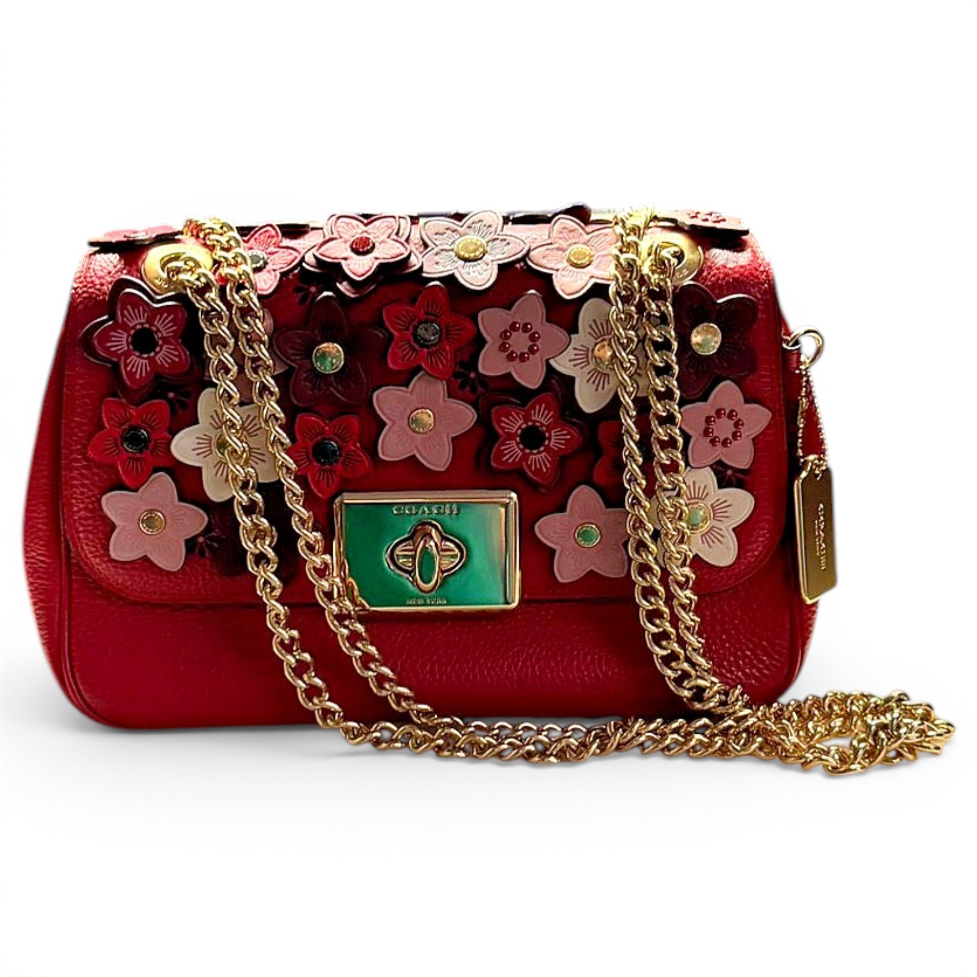 Leather crossbody bag