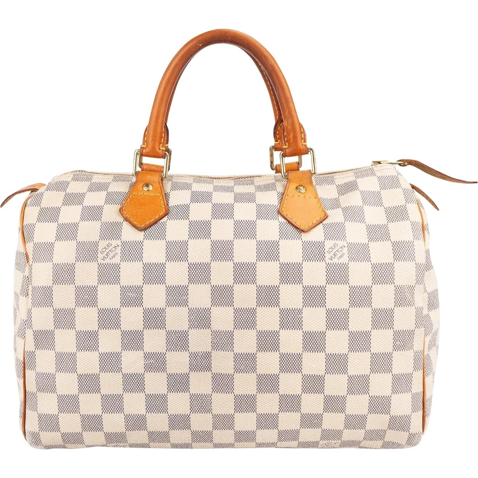 Speedy leather handbag