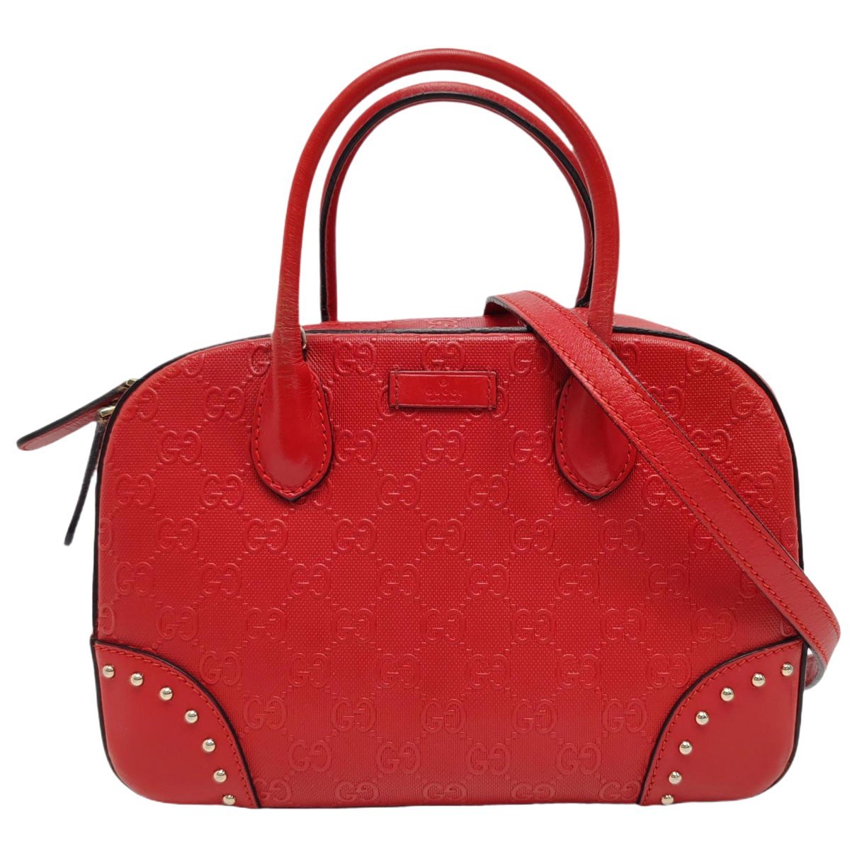 Leather handbag